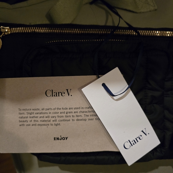 Brand New CLARE V.QUILTED CLOUD NYLON LE PAC - Picture 14 of 16